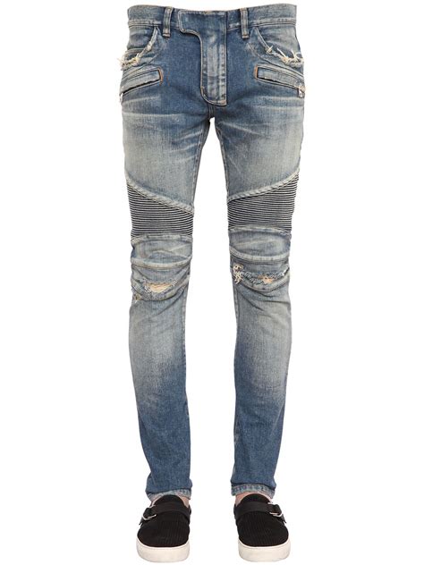 balmain inspired mens jeans